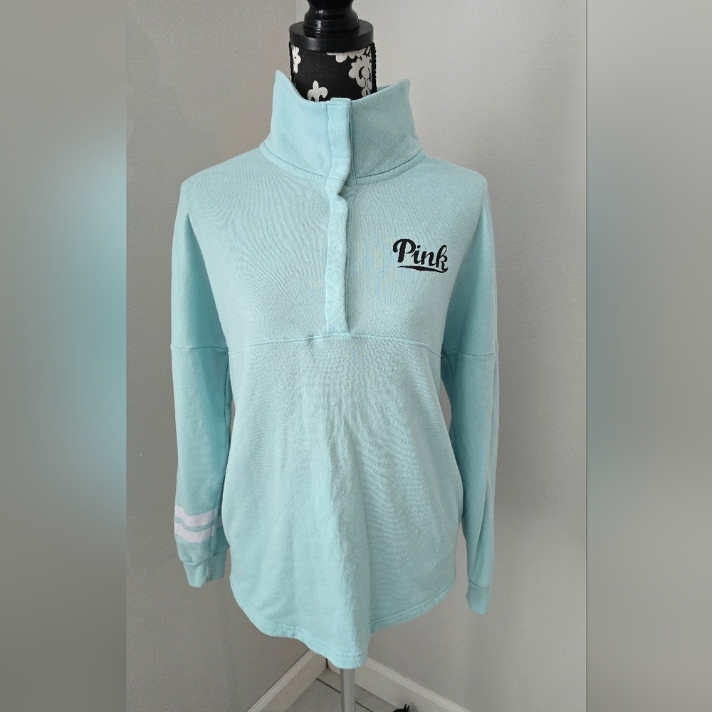 Pink Victoria Secret Sweater Cotton Turtleneck size XS